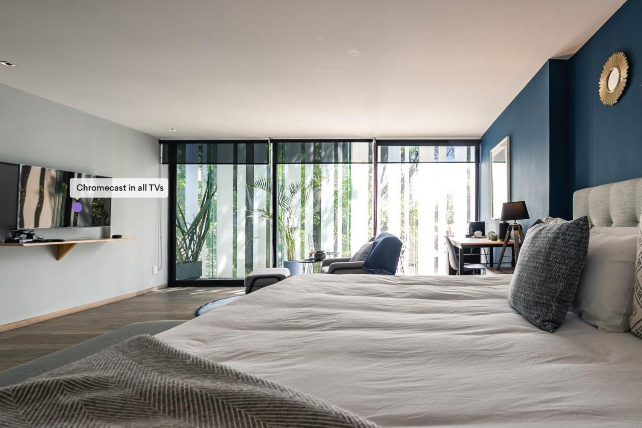 Luxurious Apt With Balcony In Polanco Mexico City Ngoại thất bức ảnh