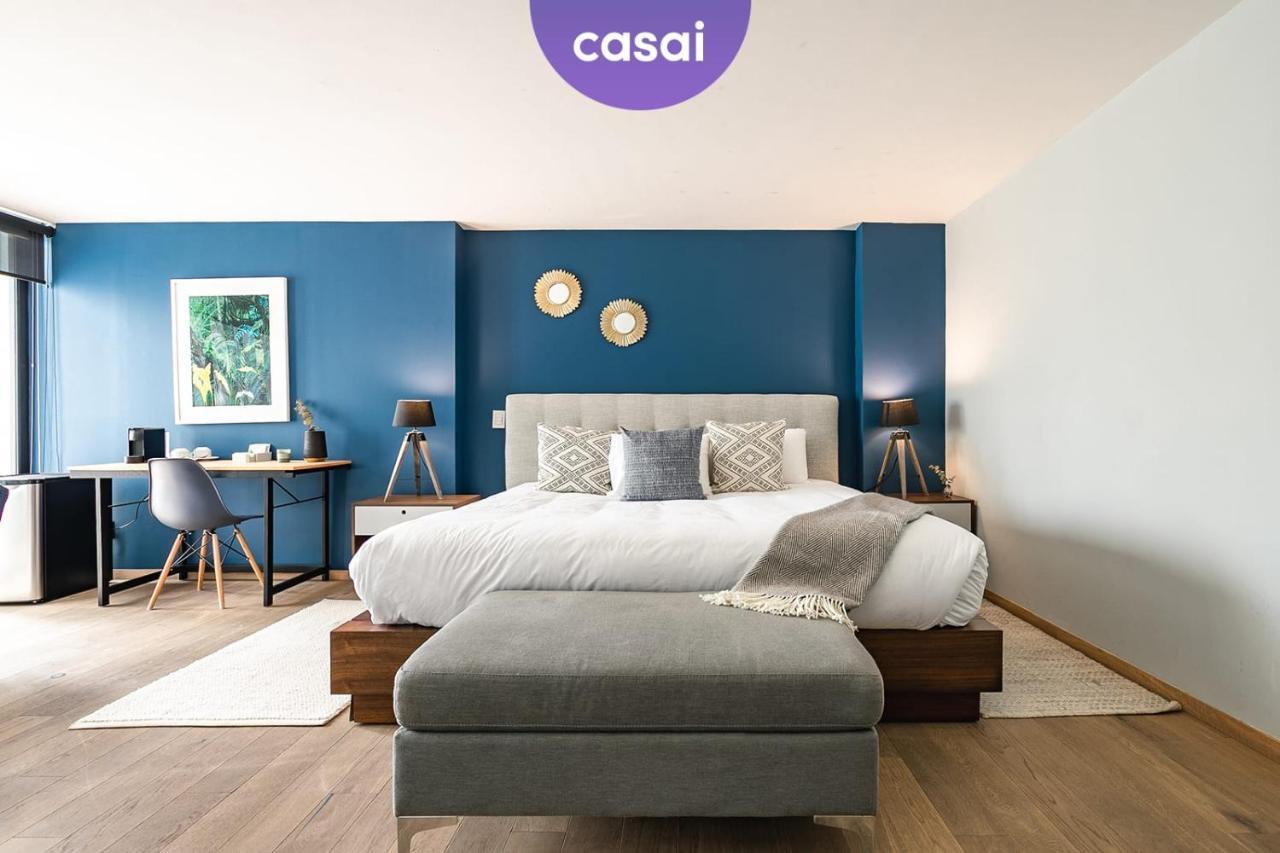 Luxurious Apt With Balcony In Polanco Mexico City Ngoại thất bức ảnh